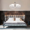 Lampadario-Contemporaneo-Nina-Acciaio-Cromo-8-Luci-E14