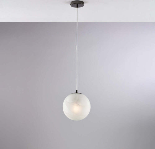 Lampadario-Contemporaneo-Olaf-Cromo-Nero-1-Luce-E27