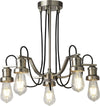 Lampadario-Contemporaneo-Olivia-Acciaio-Argento-5-Luci-E27
