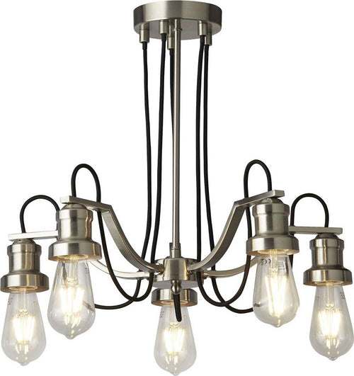 Lampadario-Contemporaneo-Olivia-Acciaio-Argento-5-Luci-E27