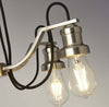 Lampadario-Contemporaneo-Olivia-Acciaio-Argento-5-Luci-E27