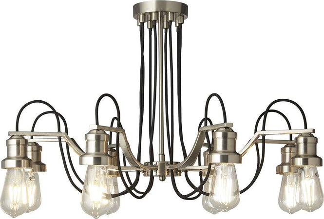 Lampadario-Contemporaneo-Olivia-Acciaio-Argento-8-Luci-E27