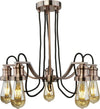 Lampadario-Contemporaneo-Olivia-Acciaio-Rame-5-Luci-E27