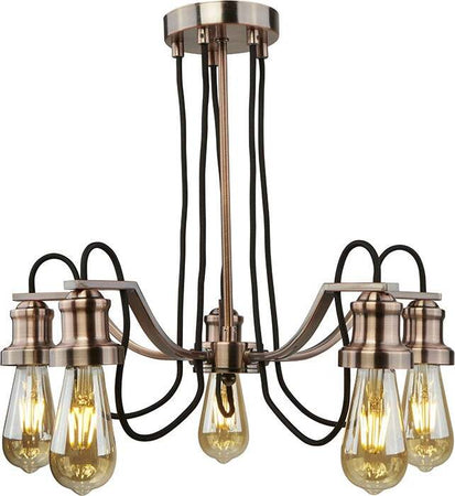 Lampadario-Contemporaneo-Olivia-Acciaio-Rame-5-Luci-E27