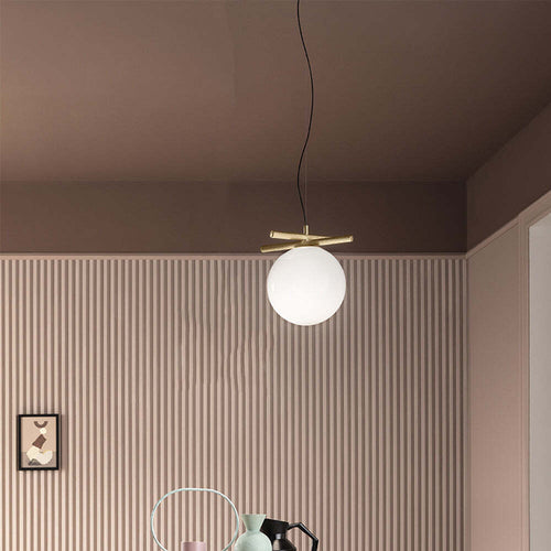 Lampadario-Contemporaneo-Posy-Metallo-Rame-Vetro-1-Luce