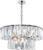 Lampadario-Contemporaneo-Puntes-Metallo-Cromo-12-Luci-Diffusori