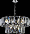 Lampadario-Contemporaneo-Puntes-Metallo-Cromo-12-Luci-Diffusori