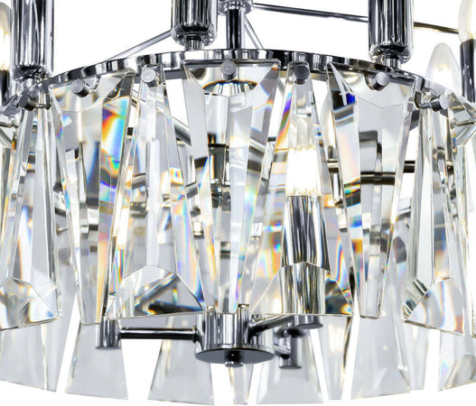 Lampadario-Contemporaneo-Puntes-Metallo-Cromo-12-Luci-Diffusori
