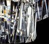 Lampadario-Contemporaneo-Puntes-Metallo-Cromo-12-Luci-Diffusori