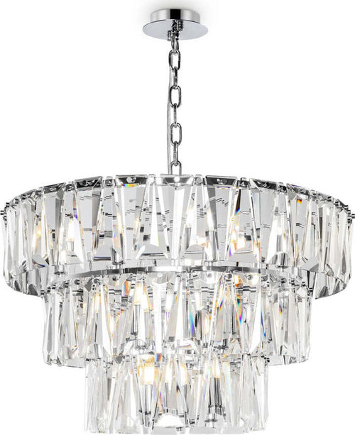 Lampadario-Contemporaneo-Puntes-Metallo-Cromo-18-Luci