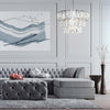 Lampadario-Contemporaneo-Puntes-Metallo-Cromo-18-Luci
