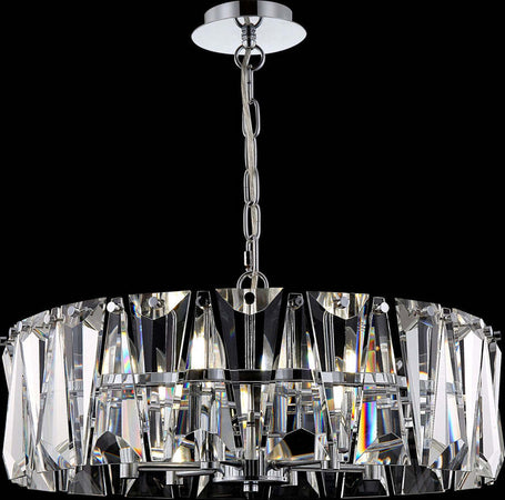 Lampadario-Contemporaneo-Puntes-Metallo-Cromo-6-Luci