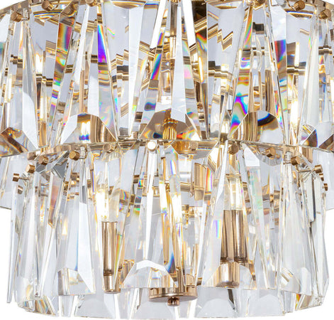 Lampadario-Contemporaneo-Puntes-Metallo-Oro-18-Luci