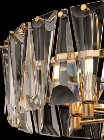 Lampadario-Contemporaneo-Puntes-Metallo-Oro-6-Luci