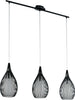 Lampadario-Contemporaneo-Razoni-3-Luci-Acciaio-Nero