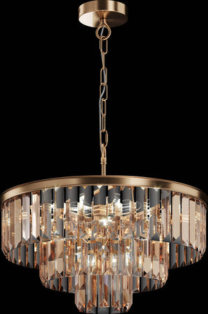 Lampadario-Contemporaneo-Revero-Metallo-Oro-7-Luci