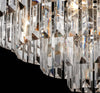 Lampadario-Contemporaneo-Revero-Metallo-Ottone-12-Luci-Diffusori-Vetro
