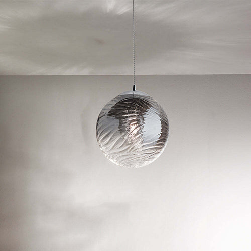 Lampadario-Contemporaneo-Ripple-Cromo-1-Luce-E27