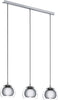 Lampadario-Contemporaneo-Rocamar-3-Luci-Acciaio-Cromo-E