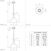 Lampadario-Contemporaneo-Sabinar-Grande-1-Luce-Metallo-Nero-E-Marrone