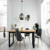 Lampadario-Contemporaneo-Sagittario-Acciaio-Cromo-Vetro-Fumè-3-Luci-E14