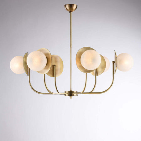 Lampadario-Contemporaneo-Selene-Bronzo-6-Luci-E14