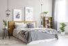 Lampadario-Contemporaneo-Shower-Acciaio-Nero-Vetro-Trasparente-5-Luci-E14