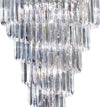 Lampadario-Contemporaneo-Sigma-Acciaio-Cromo-Policarbonato-9-Luci-E14