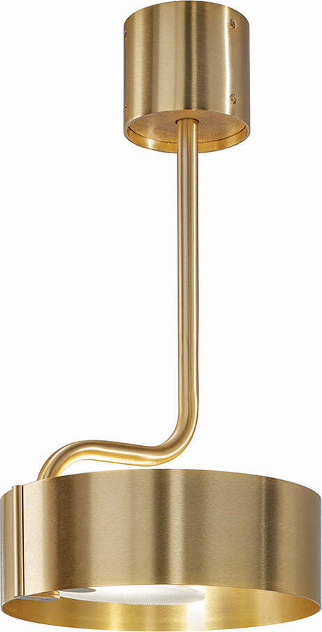 Lampadario-Contemporaneo-Sound-Metallo-Oro-E-Vetro-Led-4,4+4,4W