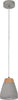 Lampadario-Contemporaneo-Tarega-1-Luce-Acciaio-Grigio