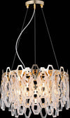 Lampadario-Contemporaneo-Tissage-Metallo-Oro-7-Luci