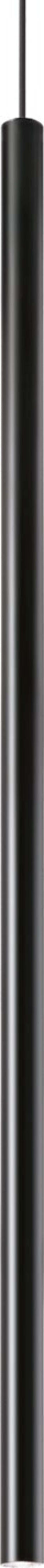 Lampadario-Contemporaneo-Ultrathin-Metallo-Nero-Led-12W-3000K-Ip20