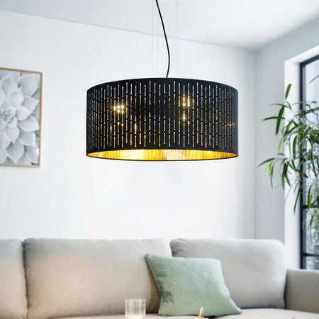 Lampadario-Contemporaneo-Varillas-3-Luci-Acciaio-Nero
