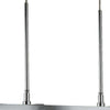 Lampadario-Contemporaneo-Viaggiatore-Acciaio-Cromo-Vetro-Trasparente-3-Luci-E27