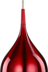 Lampadario-Contemporaneo-Vibrante-Alluminio-Rosso-12-Luci-E14