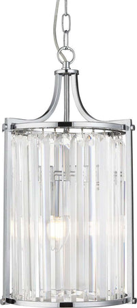 Lampadario-Contemporaneo-Victoria-Acciaio-Cromo-Vetro-2-Luci-E14
