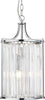 Lampadario-Contemporaneo-Victoria-Acciaio-Cromo-Vetro-2-Luci-E14
