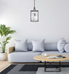 Lampadario-Contemporaneo-Victoria-Acciaio-Nero-Vetro-2-Luci-E14