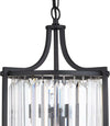 Lampadario-Contemporaneo-Victoria-Acciaio-Nero-Vetro-2-Luci-E14