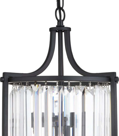 Lampadario-Contemporaneo-Victoria-Acciaio-Nero-Vetro-2-Luci-E14