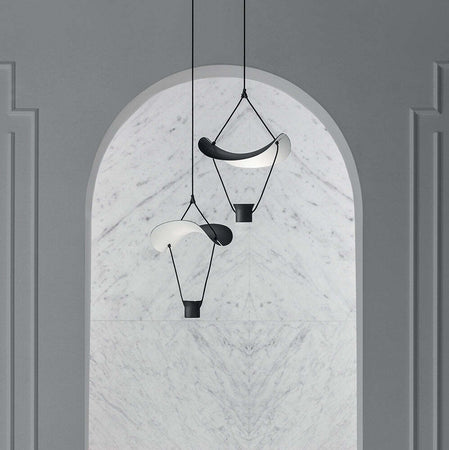 Lampadario-Contemporaneo-Vollee-Metallo-Nero-Led-6,6W