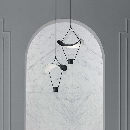 Lampadario-Contemporaneo-Vollee-Metallo-Nero-Led-6,6W