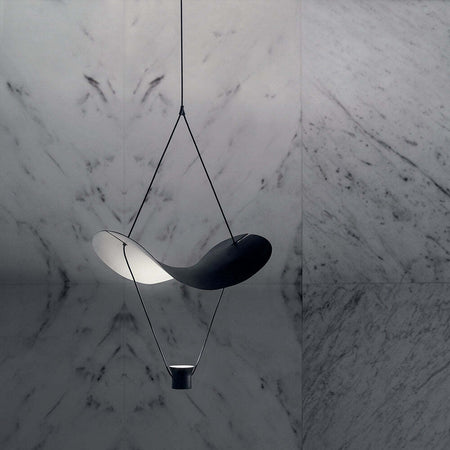 Lampadario-Contemporaneo-Vollee-Metallo-Nero-Led-7,5W