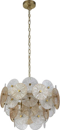 Lampadario-Contemporaneo-Wagon-Acciaio-Bronzo-Vetro-5-Luci-G9