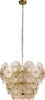 Lampadario-Contemporaneo-Wagon-Wheel-Acciaio-Bronzo-Vetro-9-Luci-G9