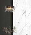 Lampadario-Contemporaneo-Wonderland-Acciaio-Oro-4-Luci-Diffusori-Vetro