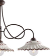 Lampadario-Country-Chic-Bistrot-3-Luci-Ruggine-Con-Ceramica-Vietrese