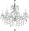 Lampadario-cristallo-Ideal-Lux-NAPOLEON-SP8-CR-167244-E14-LED-sospensione