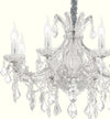 Lampadario-cristallo-Ideal-Lux-NAPOLEON-SP8-CR-167244-E14-LED-sospensione
