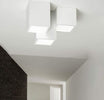 Lampadario-Da-Soffitto-3-Cubi-In-Gesso-Verniciabile-Supporto-Per-Faretto-Gu10-Universo